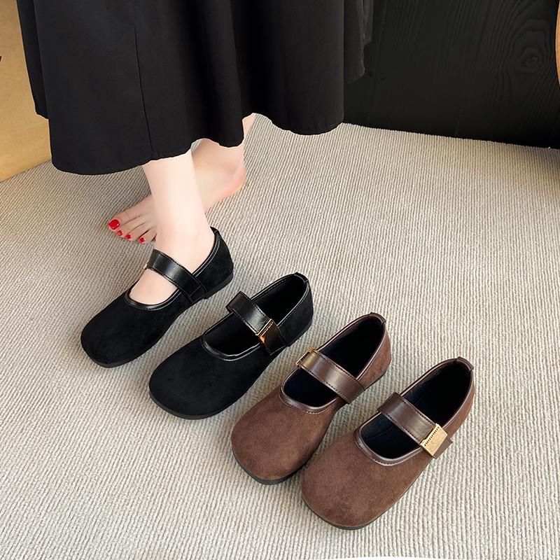 Новые Популярные Женские Ретро Туфли Мэри Джейн на Плоской Подошве с Круглым Носком, Мягкая Подошва, Удобная Повседневная Обувь, Классика в Винтажном Стиле на Каждый День
