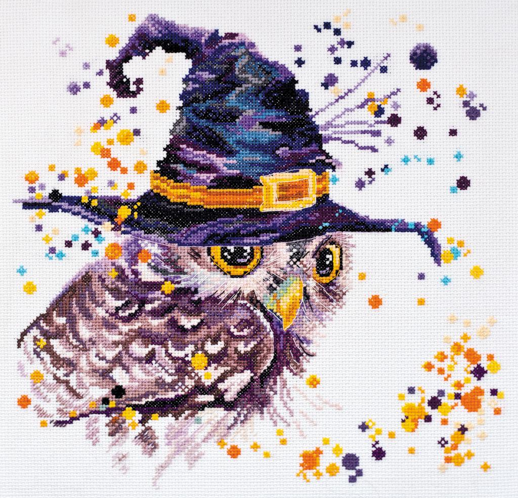 Cross Stitch Kit Abris Art Owls