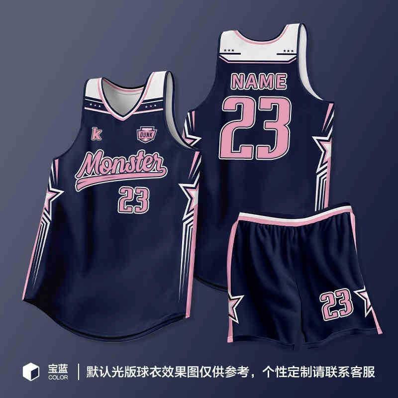 Custom Printed Basketball Jersey Set Men Women Adult Team Uniforms Sportswear College League Practice Game
