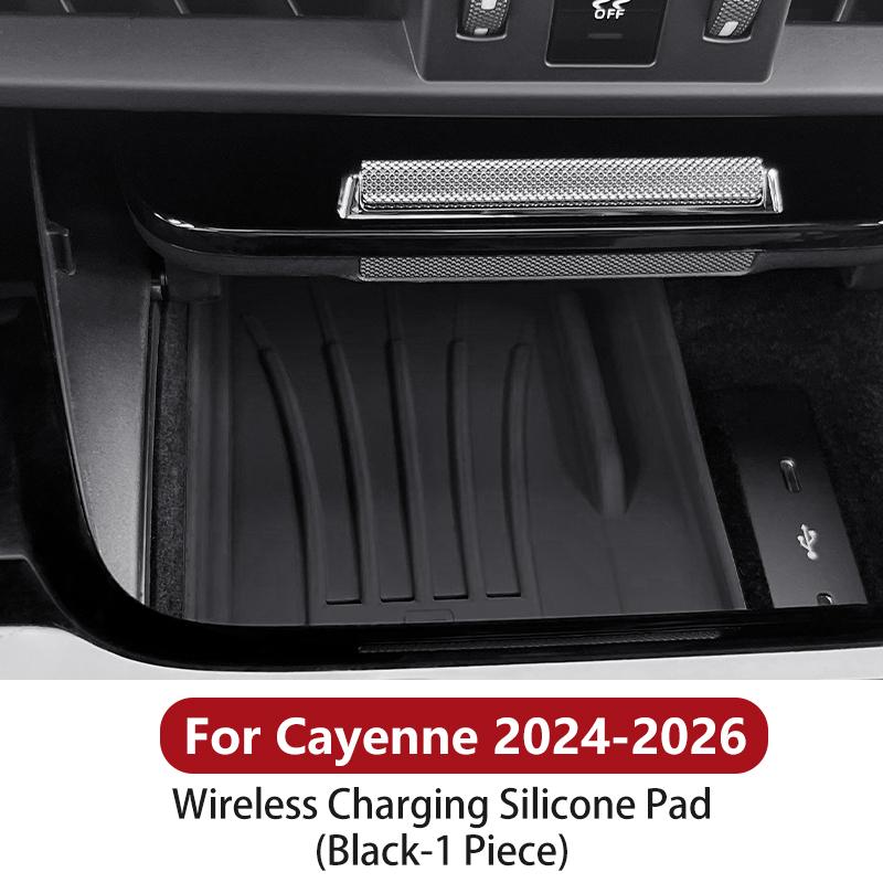 For Porsche Cayenne Macan Car Cup Holder Silicone Center Console Bottle Holder Insert Anti Slip Drink Organizer Auto Accessories