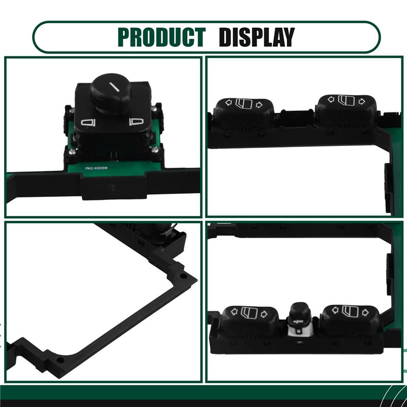 ABLZ-Power Window Switch Regulator Master Auto Car For W202 C230 C280 C220 C36AMG 2028208210 A2028208210 Control B