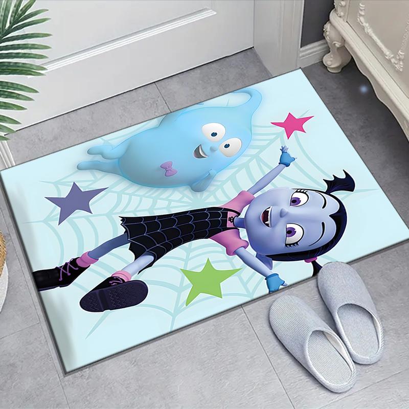 1pc Vampirina1 Design Area Rug - Non-Slip, Soft & Cozy Floor Mat for Living Room, Bedroom, Office - Indoor/Outdoor Decorative Carpet