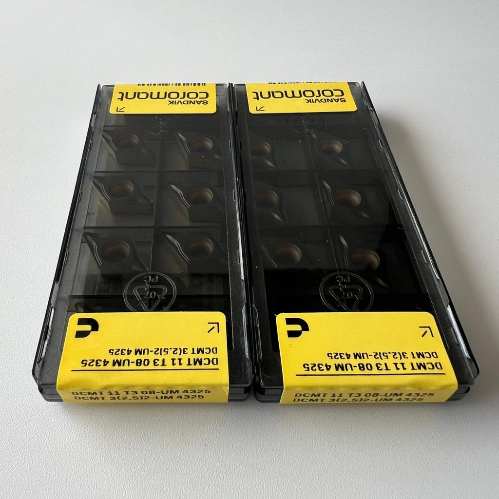 SANDVIK / DCMT11T308-UM 4325 / Оригинальные шведские твердосплавные пластины 10 шт.