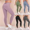 Women's Color Hip-lifting Sports Fitness Running High-waist Yoga Pants