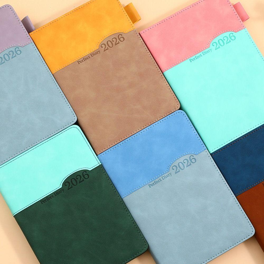 365 Days A5 Agenda Planning Notebook Thick Paper To-do List Notebook Student