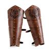 Viking Vintage Embossed Knight Leg Covers Boot Cosplay Accessories Stage Performances