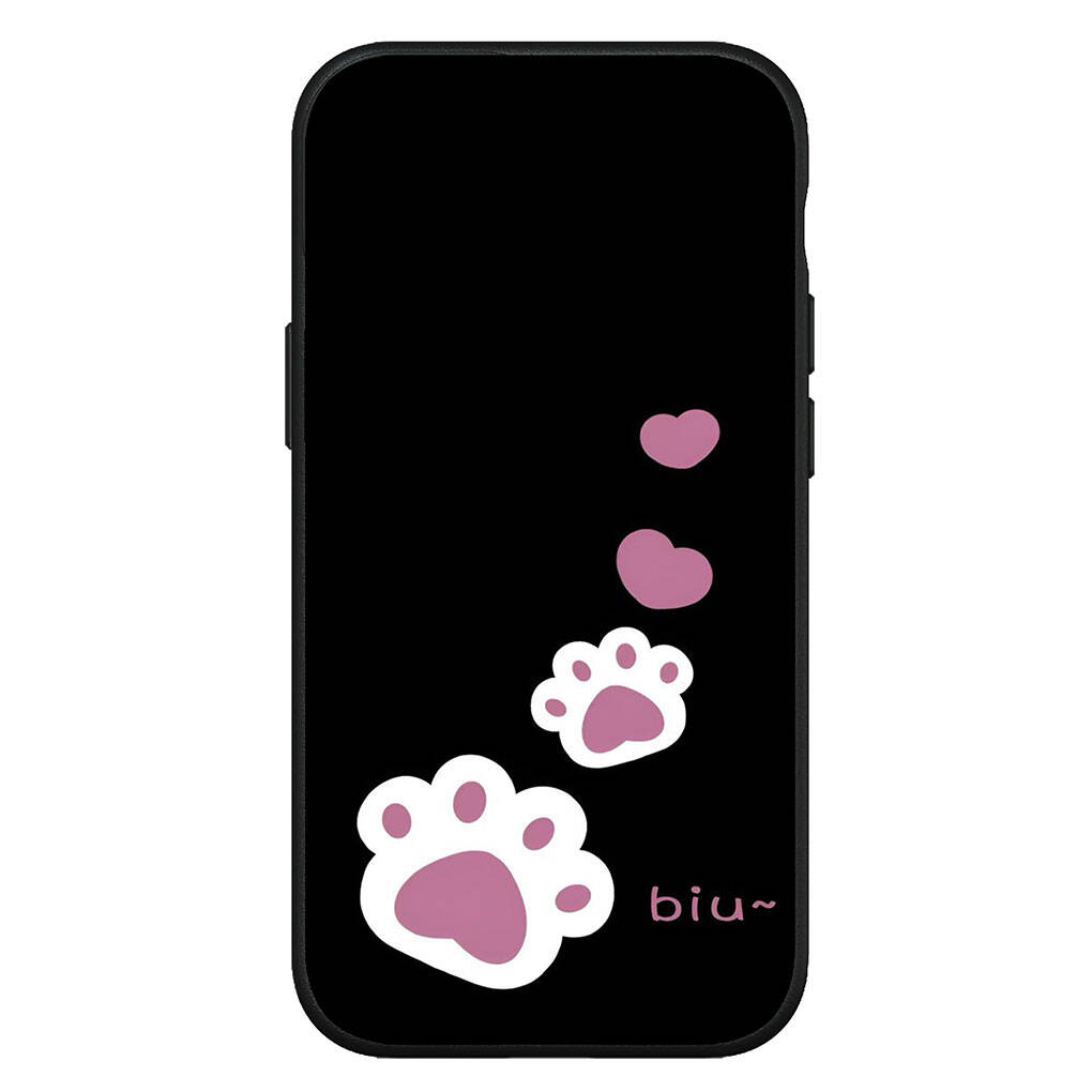Чехол для iPhone 17 16 15 Xiaomi Poco Redmi Note 14 13 12 11 Pro Max 9 16e Samsung Galaxy S25 S24 S23 OPPO Huawei Мультяшный Собачья Лапа Кошка Чехол для Телефона