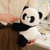 Bag Crooked Head Raccoon Panda Cute Plush Dolls Toy Children Birthday Gifts