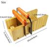 Многофункциональная регулируемая деревянная форма для мыла, ручная форма для хлебного ножа с волнообразными и прямыми строгальными инструментами