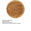 Wooden Labyrinth Board Game Toddlers Activity Board Brain Teaser Puzzle Logic Game Kids Teens Adults Round Marble Maze Board Educational Toy