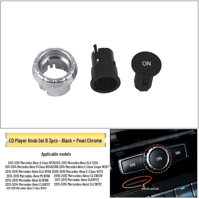 Кнопка Аудио CD для Mercedes-Benz C/B/E-класса ML350 CLS GLK Консоль Регулировка громкости и треков