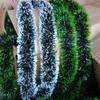 200cm Colorful Christmas Decoration Bar Tops Ribbon Garland Christmas Tree Ornaments White Dark Green Cane Tinsel Party Supplies