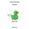 Miniature Colorful Luminous Duck Resin Ornaments for Micro Landscape and Moss Decor
