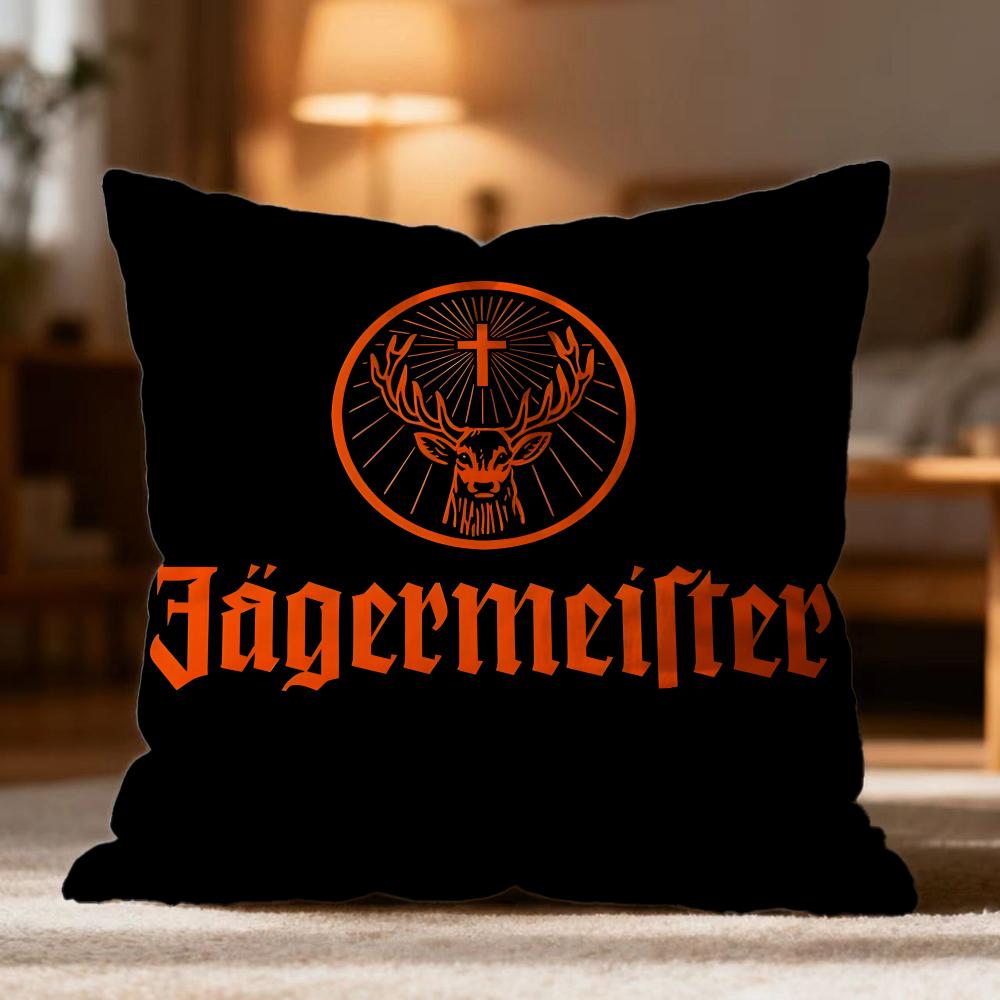 Модная наволочка J-Jjagermeisterer Мягкая Стирка Многоцелевая Для Дивана Кровати Путешествий Офиса