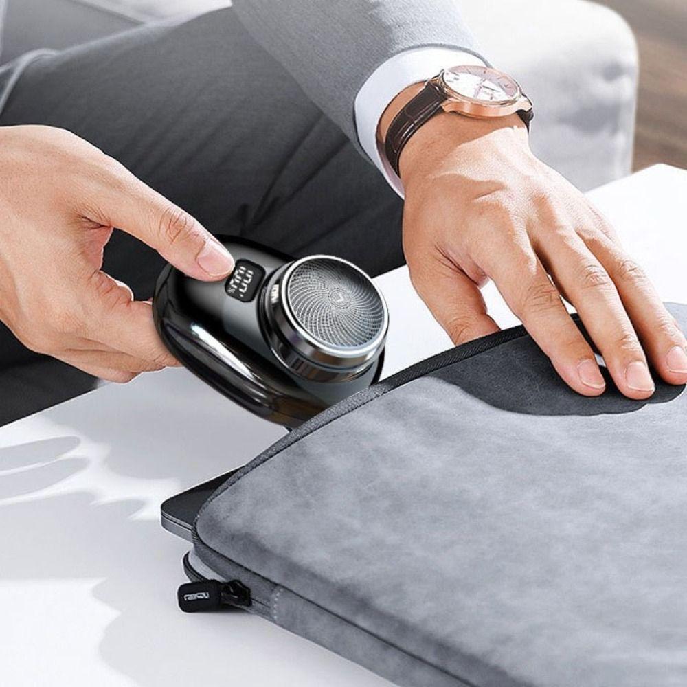 Waterproof Mini Electric Shaver Cordless Men Electric Shaver Washable Men's Beard Trimmer for Home