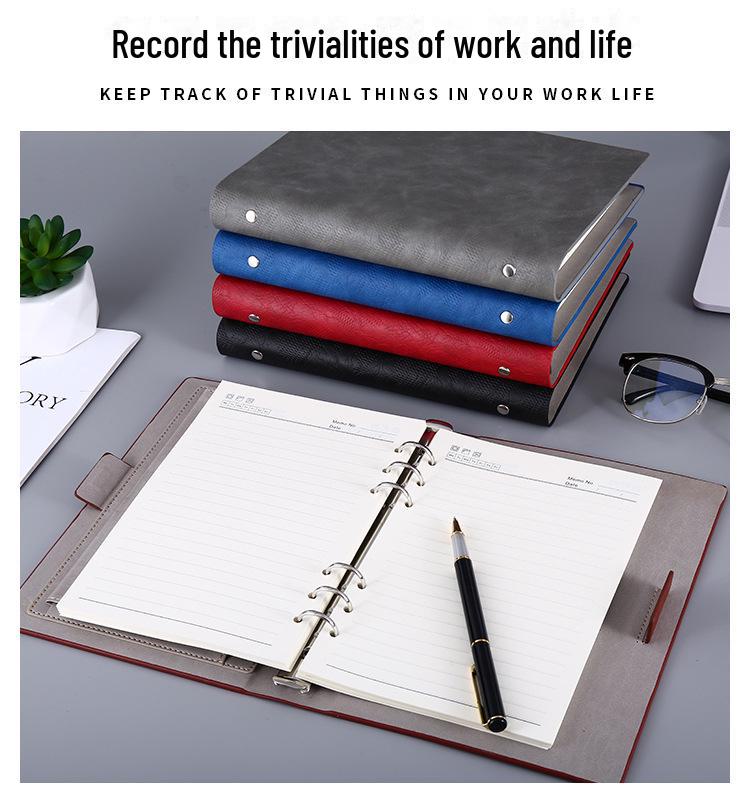 Блокнот А5: Супер толстый деловой блокнот с индивидуальным логотипом для офисных встреч