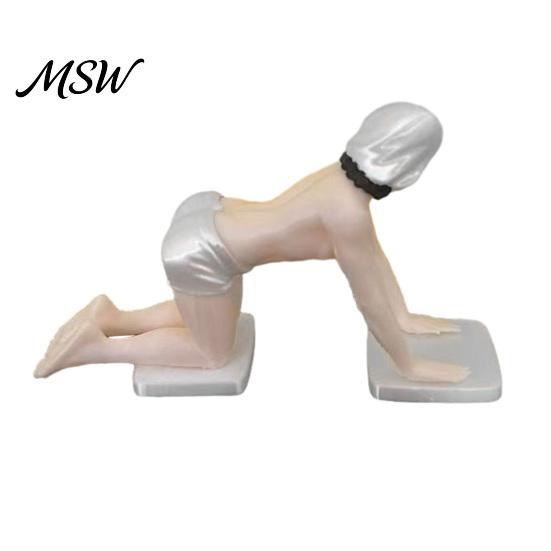 Cool Car Accessories for Men 3D Printed Masked Hottie Ornament, Mysterious Character Figurine, Stable Custom Interior Decor Base Desktop Display