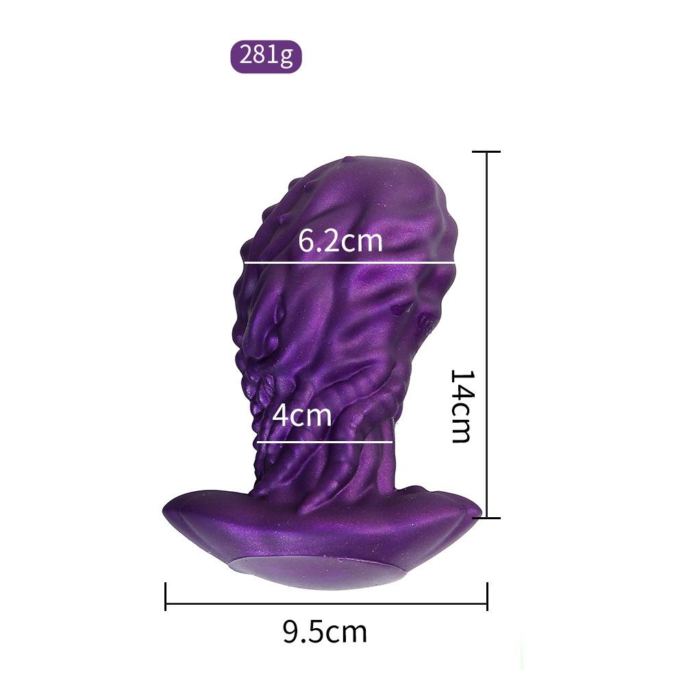New Purple Octopus Anal Plug For Men And Women Vaginal Plug Silicone Anal Expansion Device Sex Toy