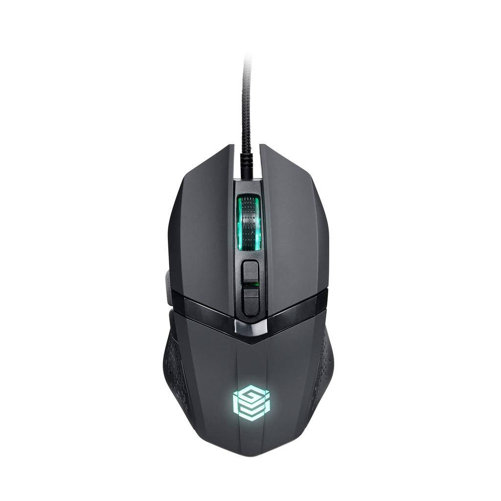 Green House Gaming Device Set: Mouse, Keyboard, Headset, and Mousepad, Wired, Entry-Level Model for Beginners and PCs (GH-GMSETA)