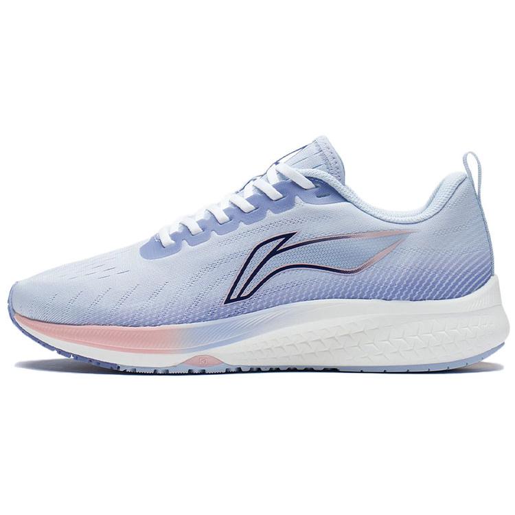 Li Ning Red Hare 5 Стабильные Легкие Низкие Беговые Кроссовки Женские Ледяной Синий ARMS010-2