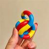 Игрушка-антистресс Tangle Fidget, гибкая, скручивающаяся, для тренировки координации рук и глаз, расслабляющая, для снятия тревожности, для СДВГ, аутизма