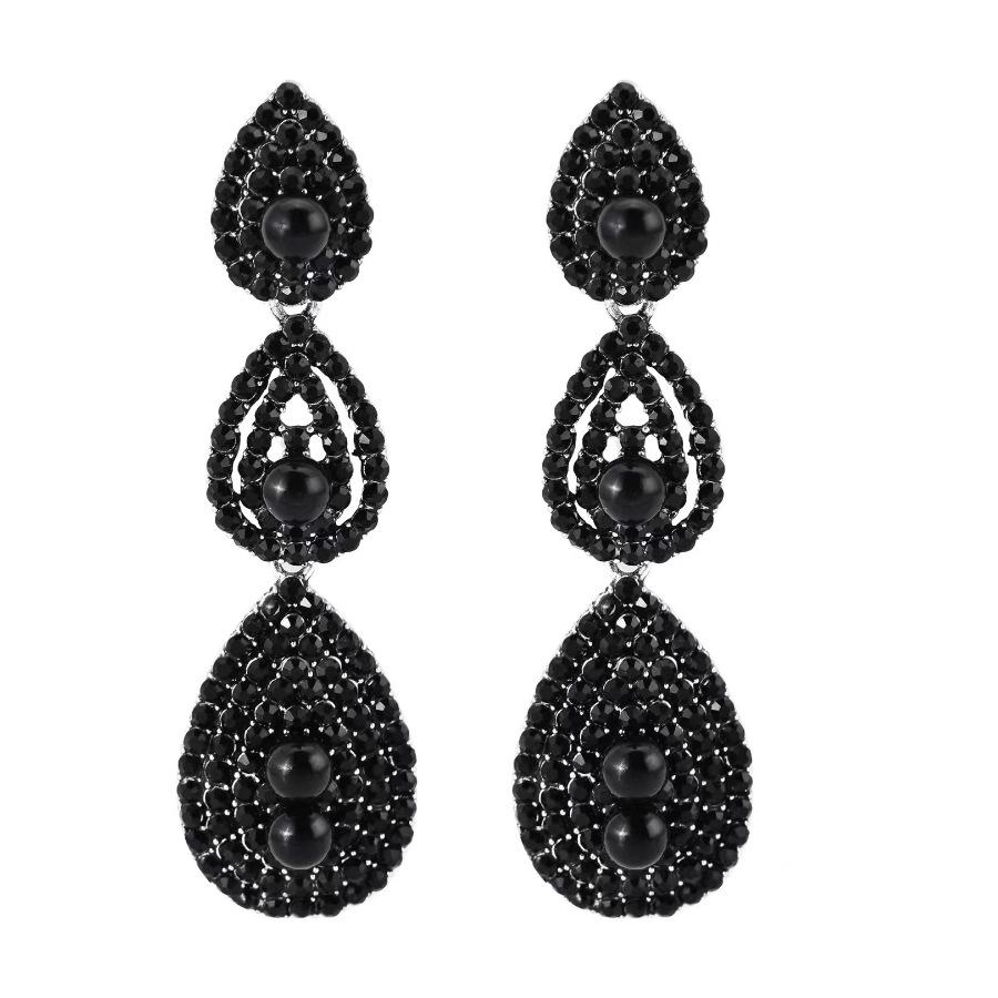 Серьги-маскарад 1920-х годов с жемчугом и бриллиантами — вечеринка в стиле Гэтсби, невеста, свадьба, бал