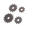 4 шт. Звездочка цепи двигателя скутера T8F 15T 13T 11T 9T H Отверстие Металлическая Звездочка цепи двигателя Замена для 47cc 49cc Dirt
