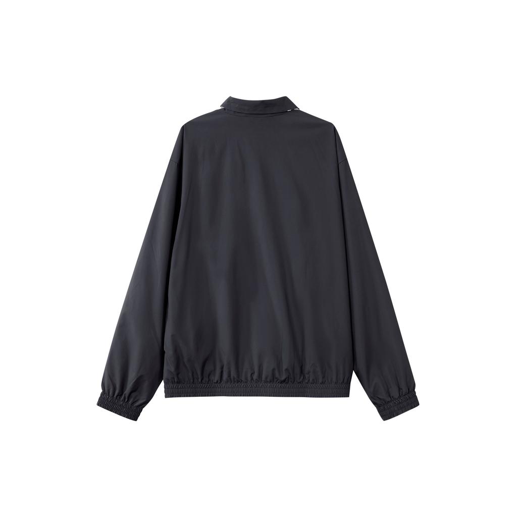 Adidas Originals Adilenium Oversized Track Jacket With Three-Stripes Colorblock Women Tops Black IV9339