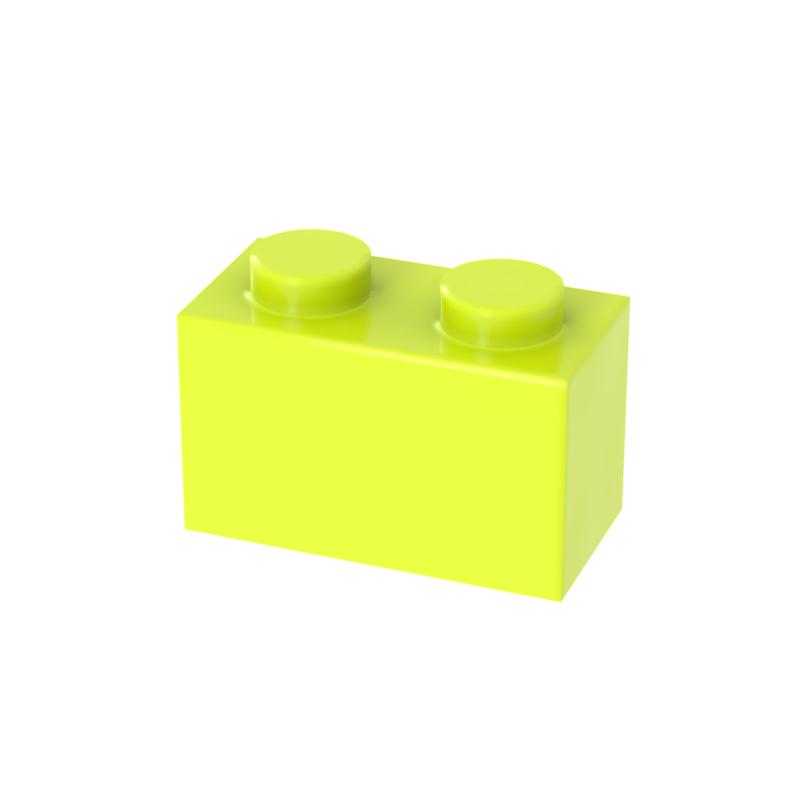 [FunBrick] 20/50/100 ШТ. Кирпичик 1x2 Детали для постройки DIY Толстые Фигурки Кирпичики Точки Креативные Совместимые с 3004 Игрушка f