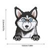 Dog Car Stickers Adhesive Dog Decal Water Resistant Funny Adorable Decals For Cars Wall Window Phone Motorcycle Decoration