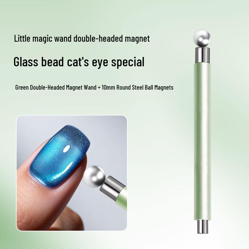 Magnetic Nail Art Crystal Stone Kit with Strong Rods: Round, Square, Cylindrical Neodymium Magnet