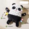 With Teether Baby Soothers Toys Cute Animal Plush Stuffed Doll Fun Soothing Pillow  for Infant