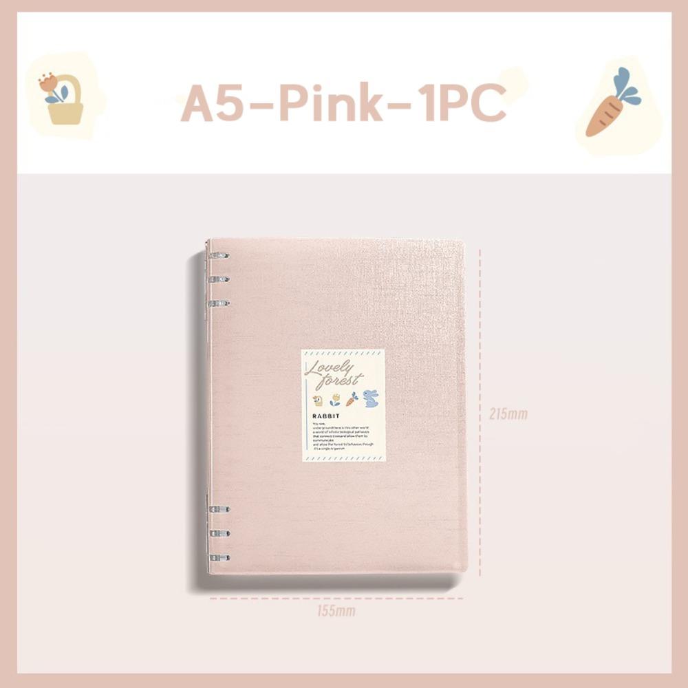 Detachable Binder Ring Writing Notepad A5/B5 Hand Account Book High Quality Diary Book Gift