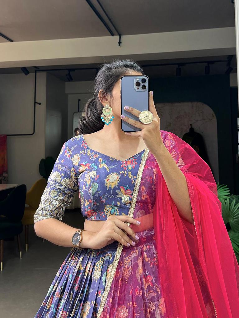 Лехенга чоли для женщин и девочек