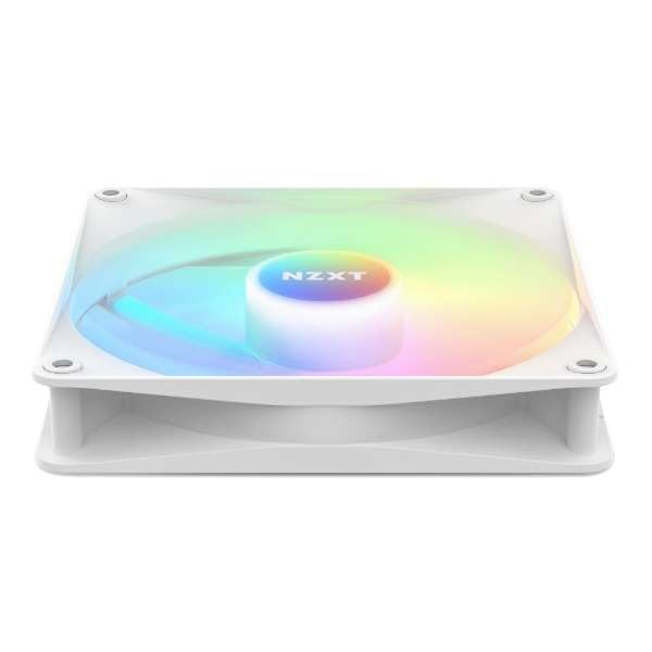 NZXT F140RGB 140mm RGB CORE White PC Case Fan 3784 RF-C14SF-W1