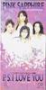 CD PINK SAPPHIRE - P.S.I LOVE YOU (Single) HBDL2045 Japan Rock Used