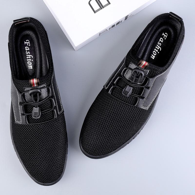 Модные Новые Мужские Кроссовки Высокого Качества Дышащая Сетка Повседневная Обувь для Мужчин Обувь Легкий Комфорт для Ходьбы Вулканизированная Обувь для Вождения