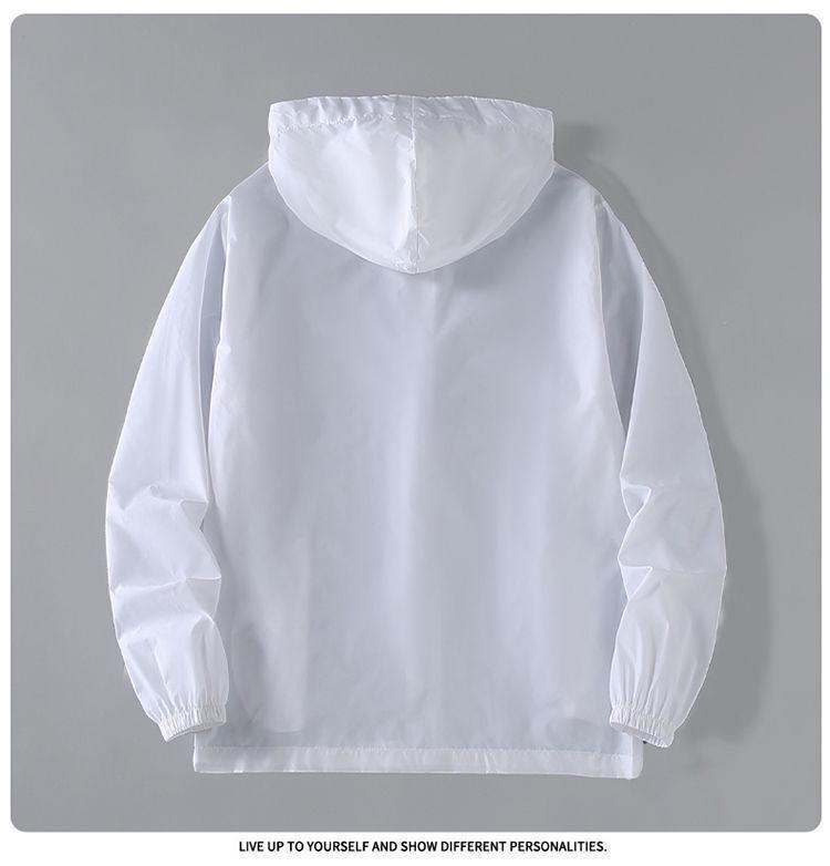 Мужская летняя куртка с капюшоном для защиты от УФ-лучей - Ультратонкая, прохладная, дышащая, ветрозащитная защита от солнца