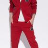 Emporio Armani Ss22 Хлопковые брюки с принтом логотипа Мужские штаны Красный 3L1PBC-1JHSZ-0309