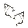 Stylish Ear Cuff Gothic Elves Earring Ear Clip Ear Jewelry Alloy Texture Ear Accessories Suitable for Everyday Wear