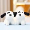 Dog Plush Dalmatian Doll Keychain Cartoon Toy Decoration Pendant Gifts Cute