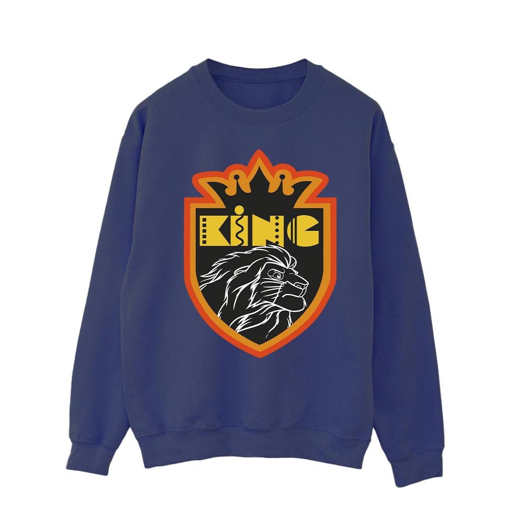 Disney Mens The Lion King Crest Sweatshirt