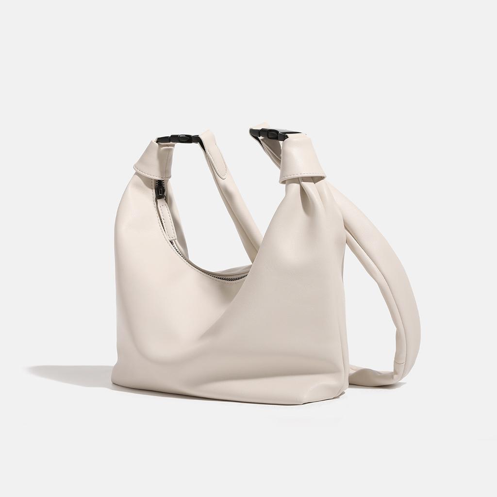 Unique cloud bag, casual hobo bag, 2025 new versatile cloud bag, red wedding handbag, shoulder and crossbody bag