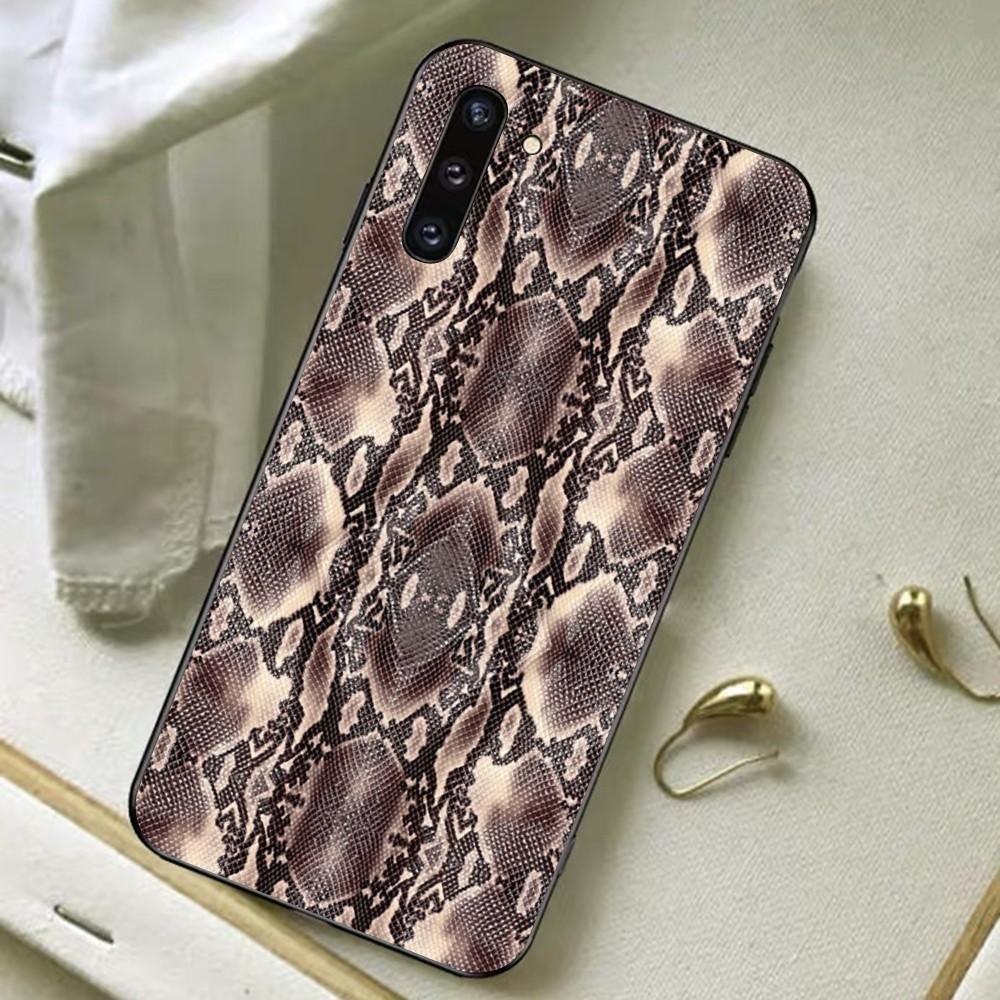 Чехол для телефона из змеиной кожи для Samsung A 13 21 30 31 32 51 52 53 70 для Huawei Honor 50 60 70 для OPPO vivo