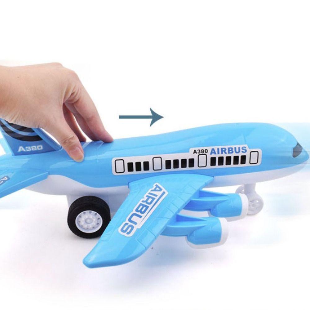 Aircraft Model Plane Model Toy Aviation Passenger Plane Toy Inertial Passenger Aircraft Toy