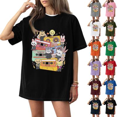 Женские футболки с рукавами 3/4, однотонные пуловеры, летние весенние топы, блузки