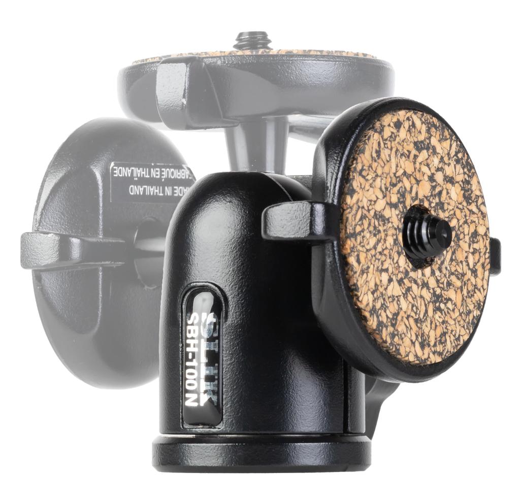 SLIK Tripod Head BK N Free Head Type Black 206331 SBH-100