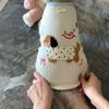 Дышащая майка для собаки с крючком для поводка, одежда для кошки, новый жилет для щенка для маленьких собак