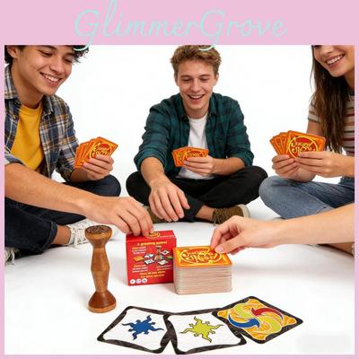 Карточная игра Jungle Speed с быстрыми совпадениями для семейных встреч