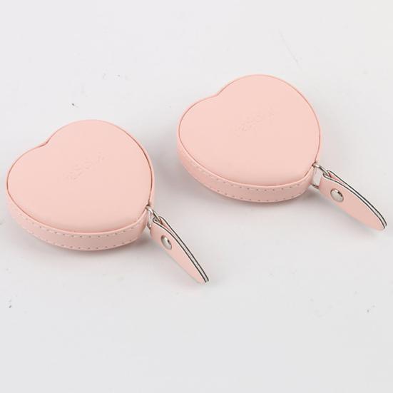 150 см Сердце Выдвижная рулетка Мягкая Мини измерительная лента Портативный Портной Шитье